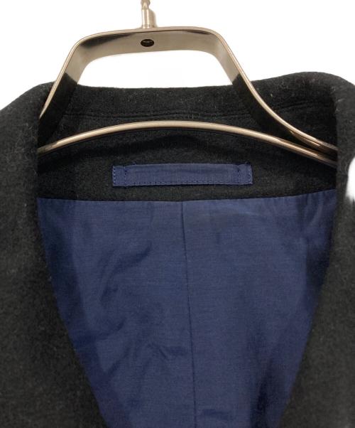 FRANKLIN TAILORED（フランクリンテーラード）FRANKLIN TAILORED (フランクリンテーラード) チェック切替コート ネイビー サイズ:3の古着・服飾アイテム