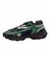 LACOSTE (ラコステ) ローカットスニーカー ネイビー×グリーン サイズ:UK 9：4500円
