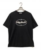 flagstuffフラグスタフ）の古着「アイスロゴTシャツ」｜ブラック
