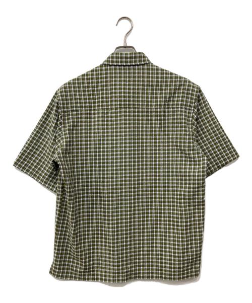 Jaded London（ジェイデッドロンドン）Jaded London (ジェイデッドロンドン) チェックシャツ カーキ×ホワイト サイズ:Mの古着・服飾アイテム