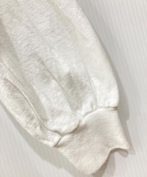 flagstuff（フラグスタフ）FLAGSTUFF (フラグスタフ) ロングスリーブカットソー ホワイト サイズ:XLの古着・服飾アイテム