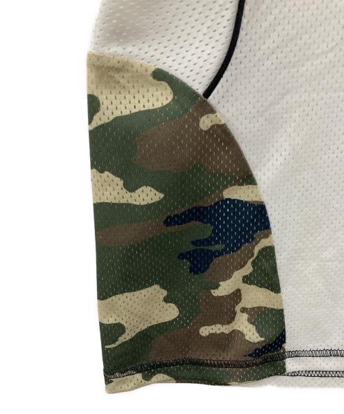 UMBRO（アンブロ）UMBRO (アンブロ) codegraphy (コードグラフィー) Nurmbering Game Shirts / ナンバリングゲームシャツ ホワイト サイズ:Lの古着・服飾アイテム