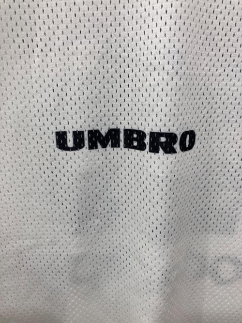 UMBRO（アンブロ）UMBRO (アンブロ) codegraphy (コードグラフィー) Nurmbering Game Shirts / ナンバリングゲームシャツ ホワイト サイズ:Lの古着・服飾アイテム