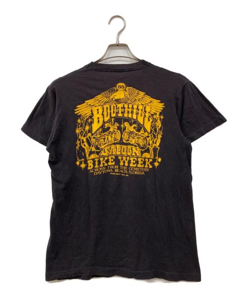 FRUIT OF THE LOOM（フルーツオブザルーム）FRUIT OF THE LOOM (フルーツオブザルーム) フェード プリント Tシャツ ブラック サイズ:LARGEの古着・服飾アイテム