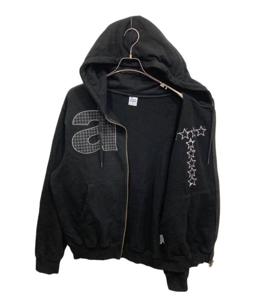 THE COLDEST MOMENT（ザ コールデストモーメント）The Coldest Moment (ザ コールデストモーメント) ジップパーカー ブラック サイズ:Mの古着・服飾アイテム