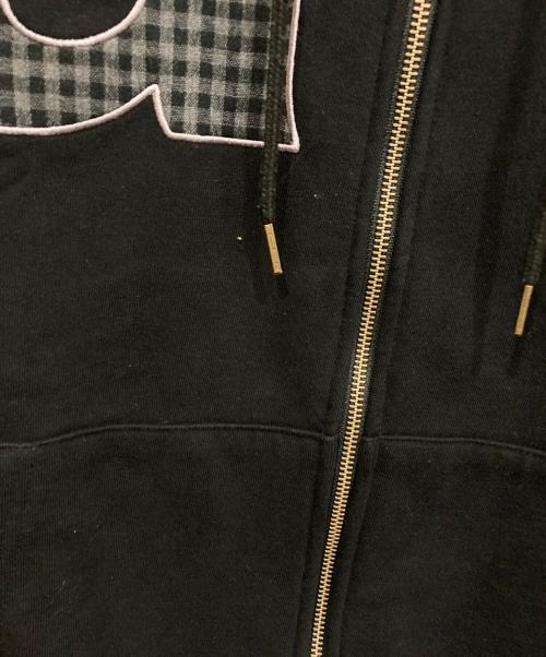 THE COLDEST MOMENT（ザ コールデストモーメント）The Coldest Moment (ザ コールデストモーメント) ジップパーカー ブラック サイズ:Mの古着・服飾アイテム