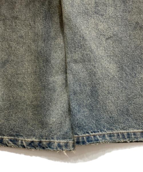 Ballsy.Brothers（ボールジーブラザーズ）BALLSY.BROTHERS (ボールジーブラザーズ) スーパーワイドバギーデニムパンツ インディゴ サイズ:Lの古着・服飾アイテム