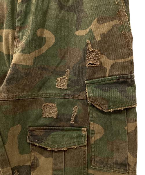 ANTIDOTEWORLDWIDE（アンチドートワールドワイド）ANTIDOTEWORLDWIDE (アンチドートワールドワイド) カーゴカモショーツ カーキ サイズ:Lの古着・服飾アイテム