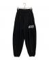 WILLY CHAVARRIA（ウィリーチャバリア）の古着「CCCCスウェットパンツ」｜ブラック