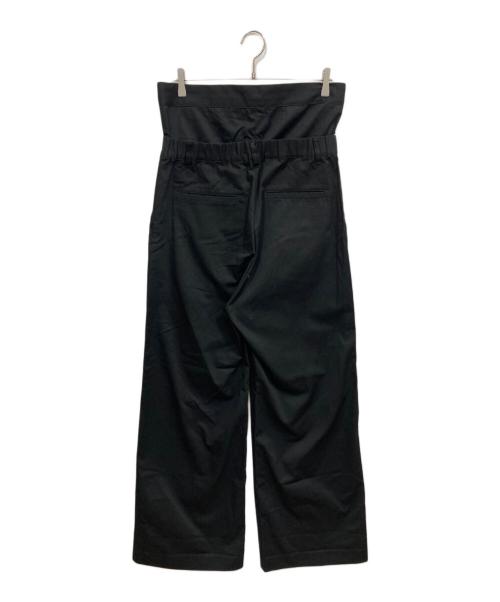 Go Go Darlin（ゴーゴーダーリン）Go Go Darlin (ゴーゴーダーリン) ダブルウエストワイドスラックス ブラック サイズ:FREEの古着・服飾アイテム