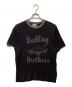 Ballsy.Brothers（ボールジーブラザーズ）の古着「リンガーTシャツ」｜ブラック