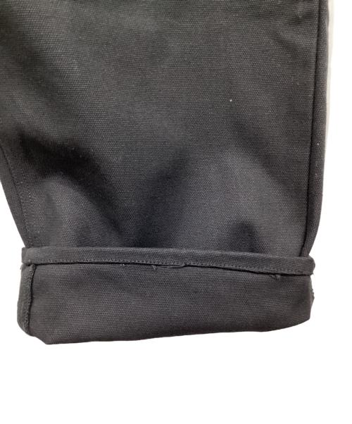 Ballsy.Brothers（ボールジーブラザーズ）Ballsy.Brothers (ボールジーブラザーズ) ダックストレートペインタートラウザー ブラック サイズ:Lの古着・服飾アイテム