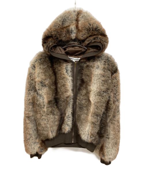 Jaded London（ジェイデッドロンドン）Jaded London (ジェイデッドロンドン) フェイクファーフード ジャケット ブラウン サイズ:Mの古着・服飾アイテム