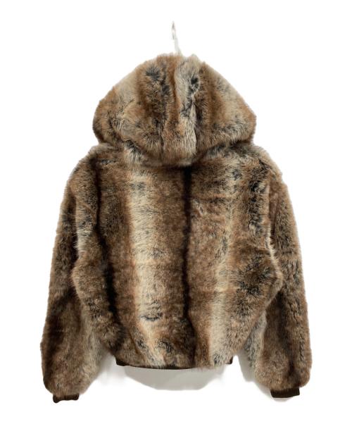 Jaded London（ジェイデッドロンドン）Jaded London (ジェイデッドロンドン) フェイクファーフード ジャケット ブラウン サイズ:Mの古着・服飾アイテム