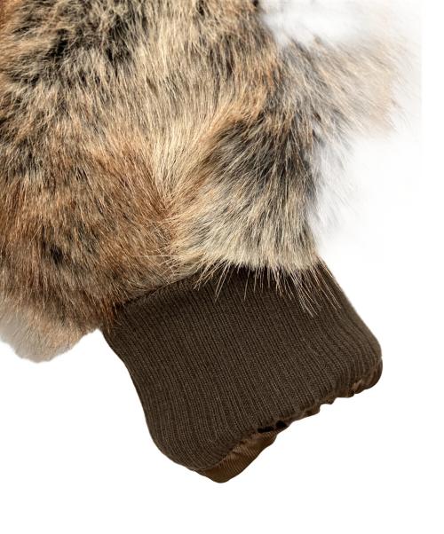 Jaded London（ジェイデッドロンドン）Jaded London (ジェイデッドロンドン) フェイクファーフード ジャケット ブラウン サイズ:Mの古着・服飾アイテム