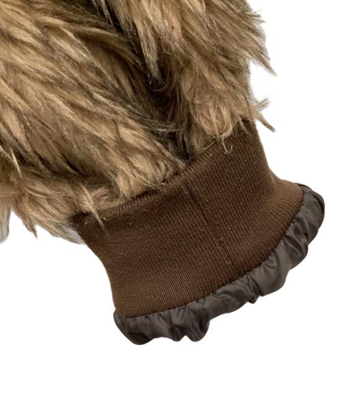 Ballsy.Brothers（ボールジーブラザーズ）Ballsy.Brothers (ボールジーブラザーズ) ウエスタンショートファーブルゾン ブラウン サイズ:Lの古着・服飾アイテム