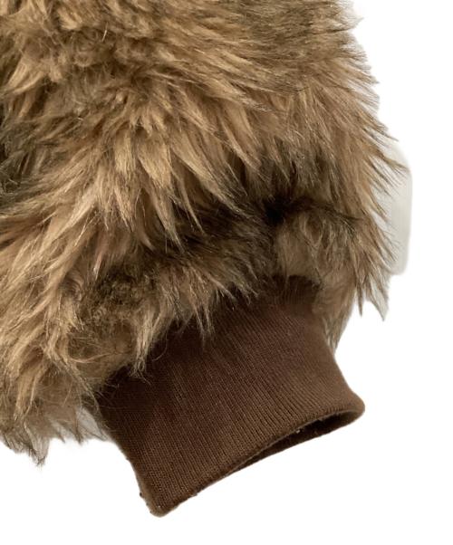 Ballsy.Brothers（ボールジーブラザーズ）Ballsy.Brothers (ボールジーブラザーズ) ウエスタンショートファーブルゾン ブラウン サイズ:Lの古着・服飾アイテム