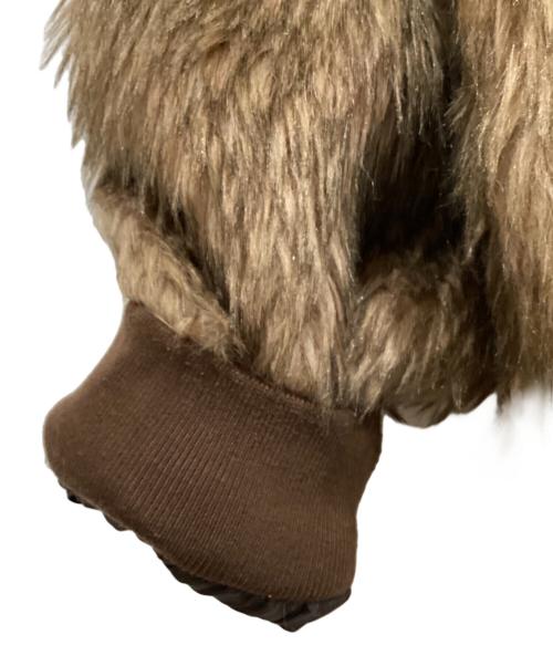 Ballsy.Brothers（ボールジーブラザーズ）Ballsy.Brothers (ボールジーブラザーズ) ウエスタンショートファーブルゾン ブラウン サイズ:Lの古着・服飾アイテム