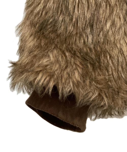 Ballsy.Brothers（ボールジーブラザーズ）Ballsy.Brothers (ボールジーブラザーズ) ウエスタンショートファーブルゾン ブラウン サイズ:Lの古着・服飾アイテム