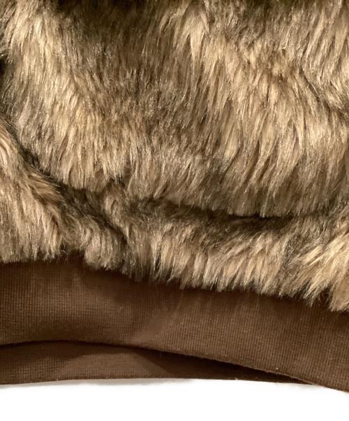 Ballsy.Brothers（ボールジーブラザーズ）Ballsy.Brothers (ボールジーブラザーズ) ウエスタンショートファーブルゾン ブラウン サイズ:Lの古着・服飾アイテム