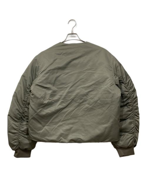 6cRAyon（シックスクレヨン）6cRAyon (シックスクレヨン) フライトジャケット カーキ サイズ:2の古着・服飾アイテム