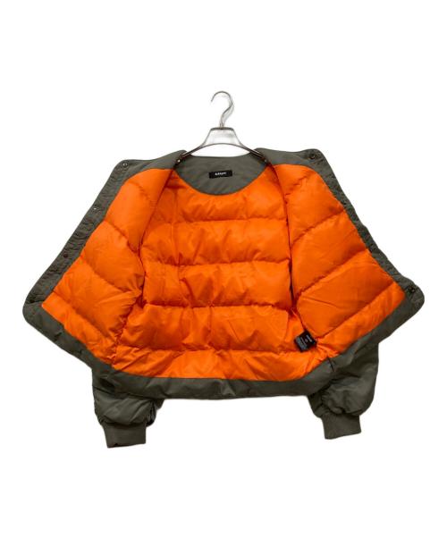 6cRAyon（シックスクレヨン）6cRAyon (シックスクレヨン) フライトジャケット カーキ サイズ:2の古着・服飾アイテム