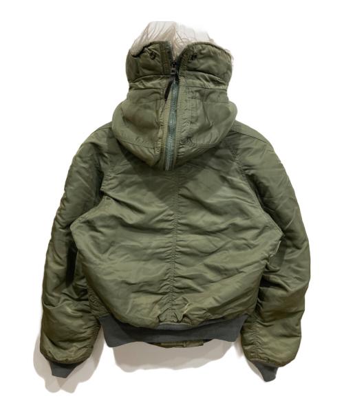 ALPHA（アルファ）ALPHA (アルファ) 80’s N-2B ECW PARKA カーキ サイズ:Mの古着・服飾アイテム