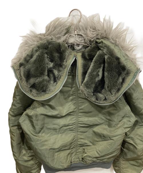 ALPHA（アルファ）ALPHA (アルファ) 80’s N-2B ECW PARKA カーキ サイズ:Mの古着・服飾アイテム