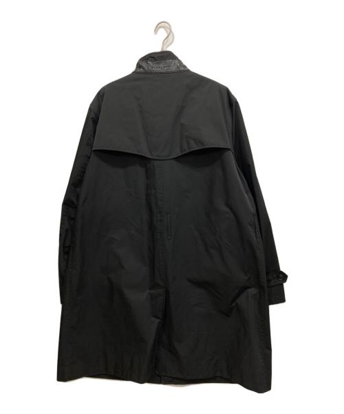 BURBERRY LONDON（バーバリーロンドン）BURBERRY LONDON (バーバリーロンドン) スタンドカラーコート ネイビー サイズ:LLの古着・服飾アイテム