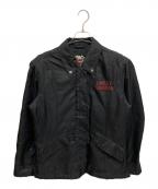 HARLEY-DAVIDSONハーレーダビッドソン）の古着「ナイロンジャケット」｜ブラック