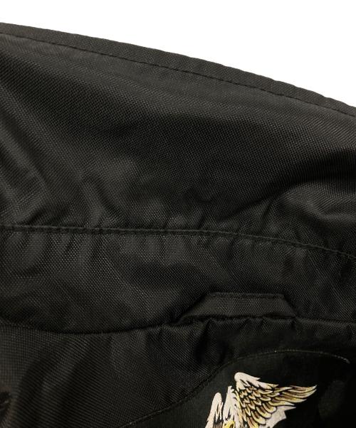 HARLEY-DAVIDSON（ハーレーダビッドソン）HARLEY-DAVIDSON (ハーレーダビッドソン) ナイロンジャケット ブラック サイズ:Mの古着・服飾アイテム