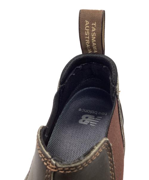 NEW BALANCE（ニューバランス）NEW BALANCE (ニューバランス) BLUND STONE (ブランドストーン) アンクルブーツ ブラウン サイズ:8の古着・服飾アイテム