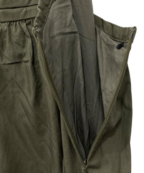 CASA FLINE（カーサフライン）CASA FLINE (カーサフライン) TUCK GATHER BALLOON DRESS / タックギャザーバルーンドレス グリーン サイズ:Fの古着・服飾アイテム