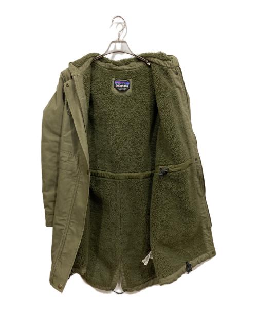Patagonia（パタゴニア）Patagonia (パタゴニア) ウィメンズ・インサレーテッド・プレーリー・ドーン・パーカ カーキ サイズ:Lの古着・服飾アイテム