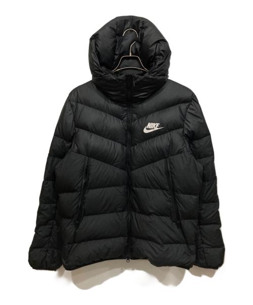 NIKE（ナイキ）NIKE (ナイキ) ウインドランナーフィルダウン ブラック サイズ:Lの古着・服飾アイテム