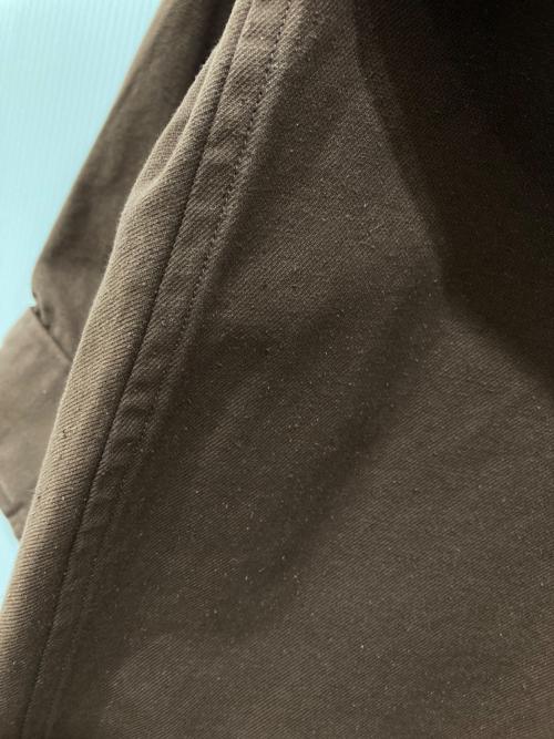 ITTY BITTY（イッティビッティ）ITTY BITTY (イッティビッティ) ラウンドバイカーコート ブラウン サイズ:3の古着・服飾アイテム