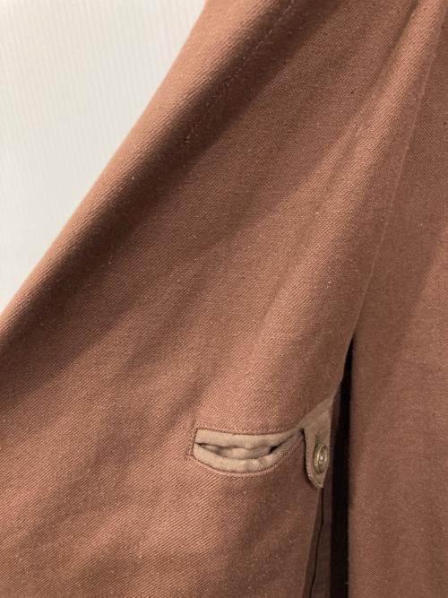 ITTY BITTY（イッティビッティ）ITTY BITTY (イッティビッティ) ラウンドバイカーコート ブラウン サイズ:3の古着・服飾アイテム