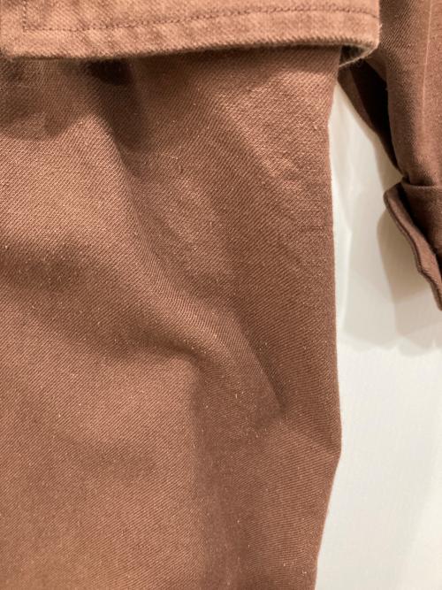 ITTY BITTY（イッティビッティ）ITTY BITTY (イッティビッティ) ラウンドバイカーコート ブラウン サイズ:3の古着・服飾アイテム