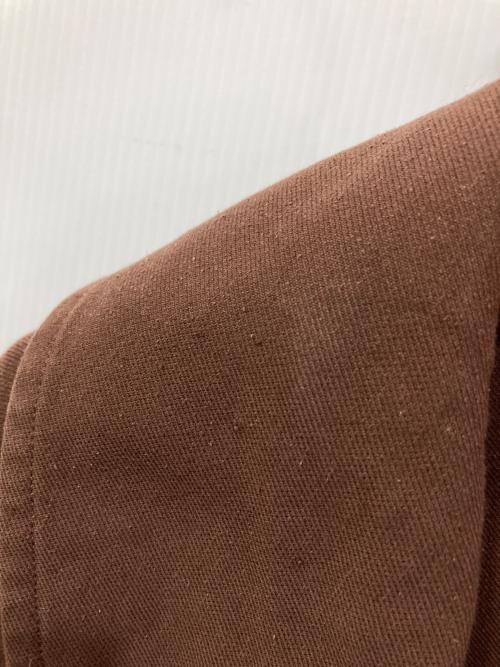 ITTY BITTY（イッティビッティ）ITTY BITTY (イッティビッティ) ラウンドバイカーコート ブラウン サイズ:3の古着・服飾アイテム