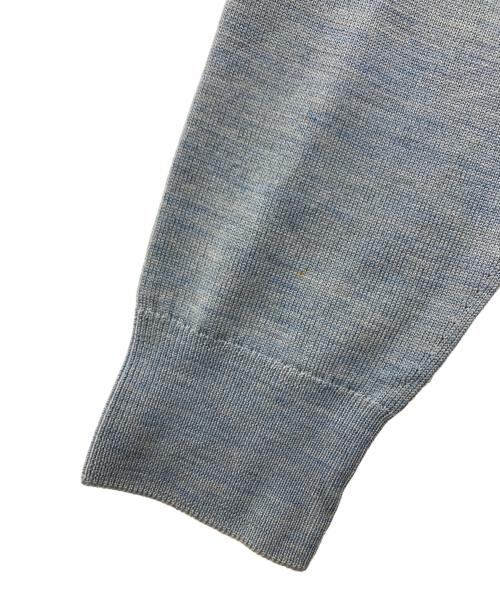 JOHN SMEDLEY（ジョンスメドレー）JOHN SMEDLEY (ジョンスメドレー) メリノウールカーディガン ブルー サイズ:Sの古着・服飾アイテム