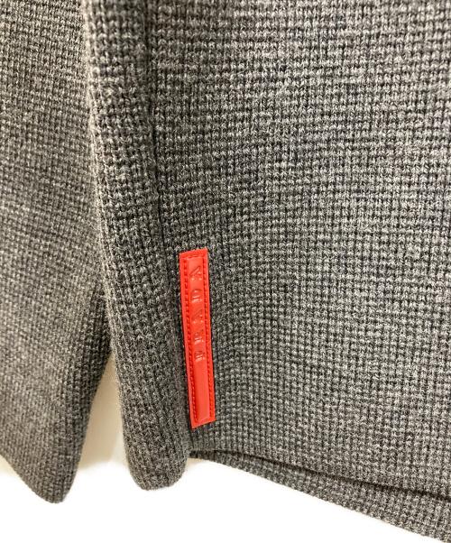 PRADA SPORTS（プラダスポーツ）PRADA SPORTS (プラダスポーツ) ハーフジップニット グレー サイズ:52の古着・服飾アイテム
