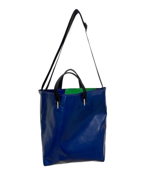 FREITAG（フライターグ）FREITAG (フライターグ) 2WAYバッグ ブルー×グリーンの古着・服飾アイテム