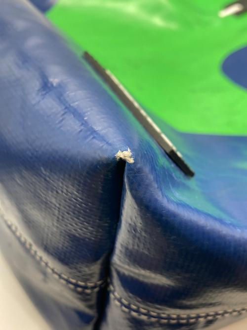 FREITAG（フライターグ）FREITAG (フライターグ) 2WAYバッグ ブルー×グリーンの古着・服飾アイテム