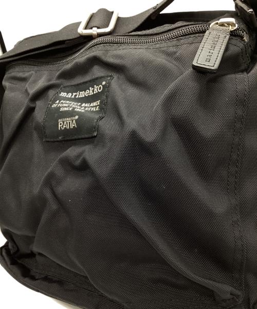 marimekko（マリメッコ）marimekko (マリメッコ) RATIA ショルダーバッグ ブラックの古着・服飾アイテム