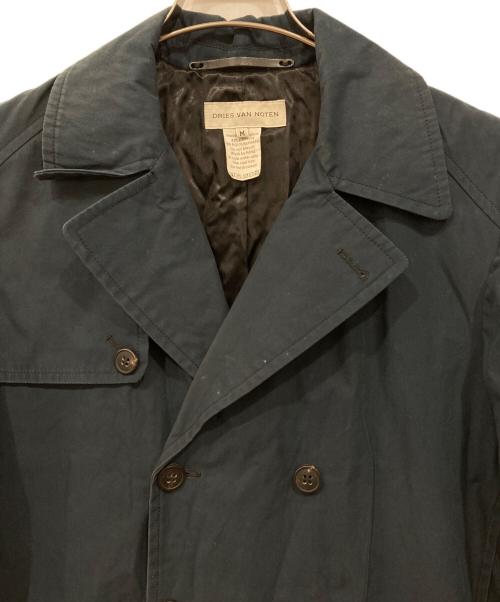 DRIES VAN NOTEN（ドリスヴァンノッテン）DRIES VAN NOTEN (ドリスヴァンノッテン) トレンチコート ネイビー サイズ:Mの古着・服飾アイテム