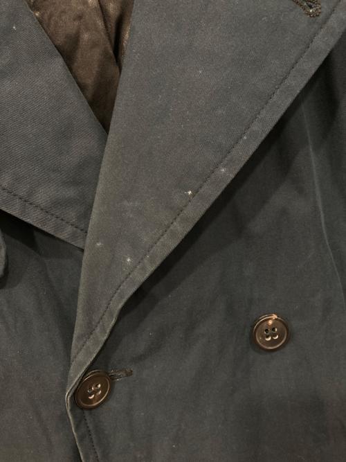 DRIES VAN NOTEN（ドリスヴァンノッテン）DRIES VAN NOTEN (ドリスヴァンノッテン) トレンチコート ネイビー サイズ:Mの古着・服飾アイテム