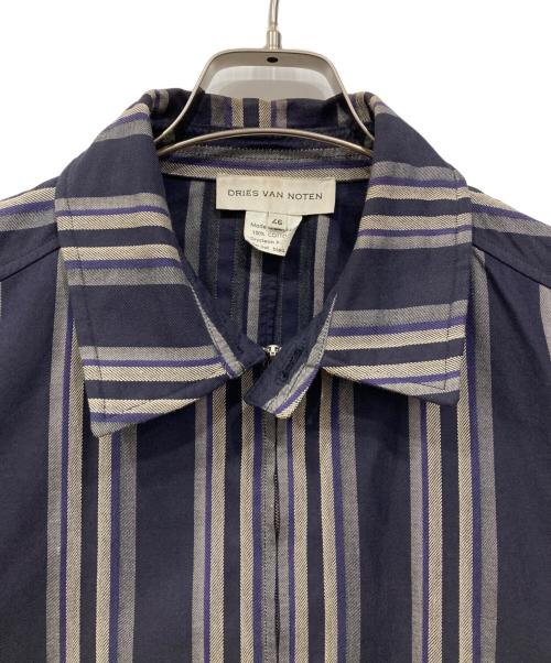 DRIES VAN NOTEN（ドリスヴァンノッテン）DRIES VAN NOTEN (ドリスヴァンノッテン) ジップアップジャケット ネイビー サイズ:46の古着・服飾アイテム