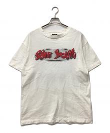 SAINT MICHAEL（セントマイケル）の古着「プリントTシャツ」｜ホワイト
