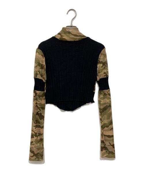 BALMUNG（バルムング）BALMUNG (バルムング) シアーカットソー カーキ サイズ:Mの古着・服飾アイテム