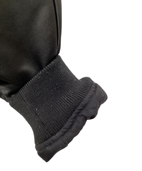 SUPREME（シュプリーム）SUPREME (シュプリーム) MITCHELL & NESS (ミッチェルアンドネス) シークイン ロゴ バーシティージャケット ブラック サイズ:Sの古着・服飾アイテム